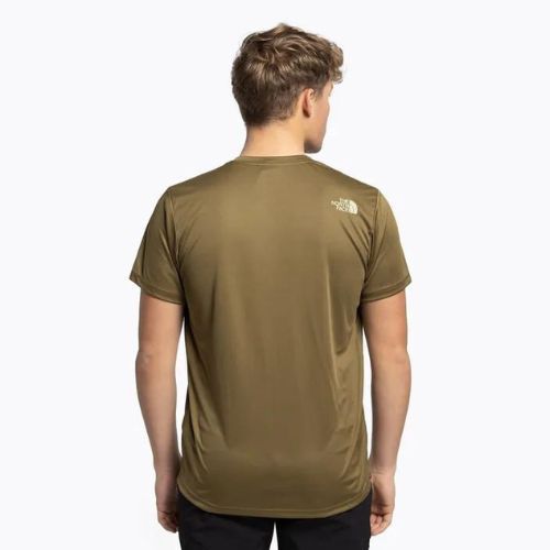 Tricou de antrenament pentru bărbați The North Face Reaxion Easy verde NF0A4CDV37U1