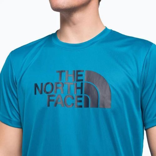 Tricou de antrenament pentru bărbați The North Face Reaxion Easy albastru NF0A4CDVM191