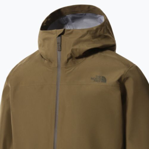 Jachetă de ploaie pentru bărbați The North Face Dryzzle Futurelight maro NF0A7QB237U1