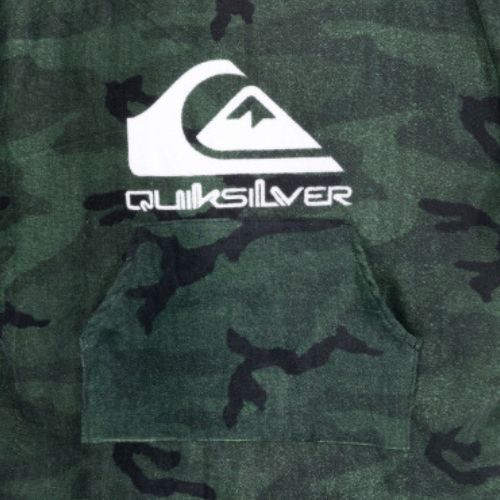 Poncho pentru copii Quiksilver Hoody Towel camo
