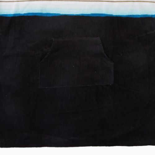 Poncho pentru copii Quiksilver Hoody Towel black/blue