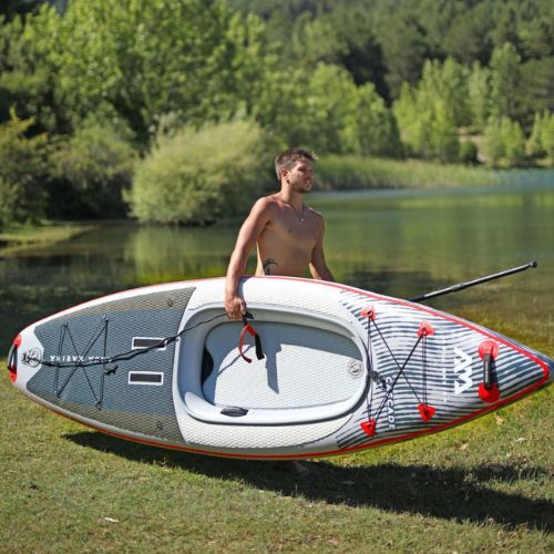 Kayak / SUP hibrid AquaMarina Cascade Cascade All-Around SUP-KAYAK albastru marin BT-21CAP