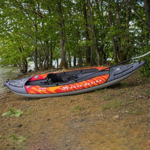 AquaMarina Touring Kayak Orange Memba-330 caiac gonflabil pentru 1 persoană