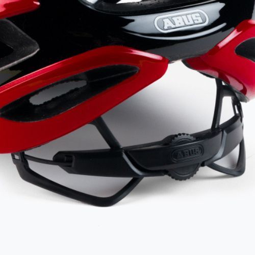 Cască de bicicletă ABUS AirBreaker roșu aprins 81735