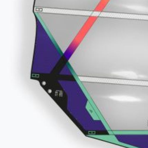 Windsurfing Sail DUOTONE E_Pace negru 14220-1213