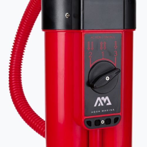 Aqua Marina LIQUID AIR V3Triple Action Pompă de mână de înaltă presiune roșu B0303022