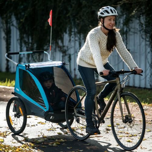 Thule Coaster XT Remorcă pentru biciclete + cărucior pentru 2 persoane negru 10101810