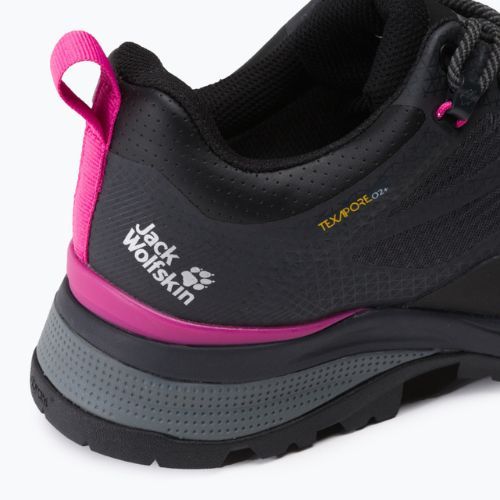 Cizme de trekking pentru femei Jack Wolfskin Force Striker Texapore Low negru 4038891_6381_040