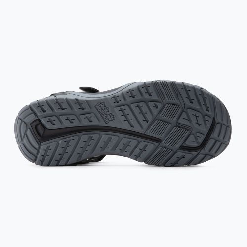 Sandale de drumeție pentru bărbați Jack Wolfskin Lakewood Ride Sandal gri 4019021_6230_080