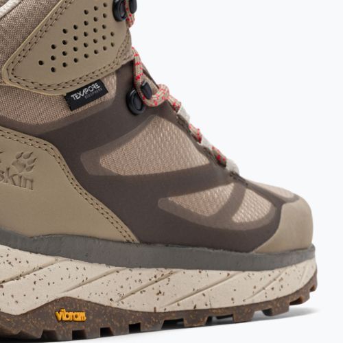 Cizme de trekking pentru femei Jack Wolfskin Terraventure Texapore Mid bej 4049991_5294