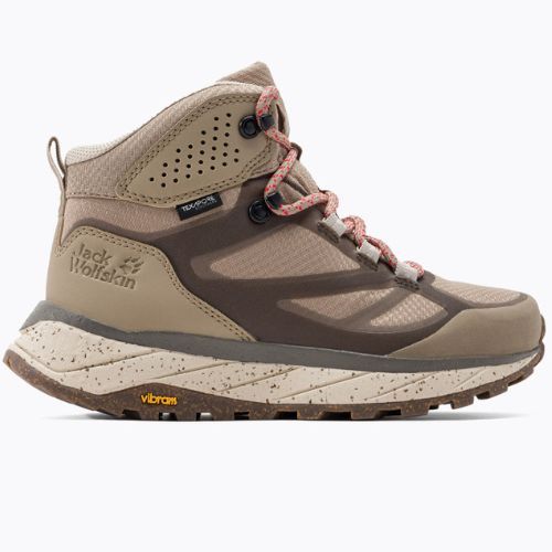 Cizme de trekking pentru femei Jack Wolfskin Terraventure Texapore Mid bej 4049991_5294