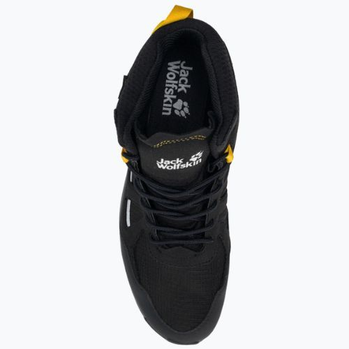 Jack Wolfskin cizme de trekking pentru bărbați Woodland 2 Texapore Mid negru 4051261_6055