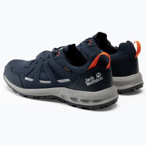Cizme de trekking pentru bărbați Jack Wolfskin Woodland 2 Texapore Low albastru marin 4051271_1178