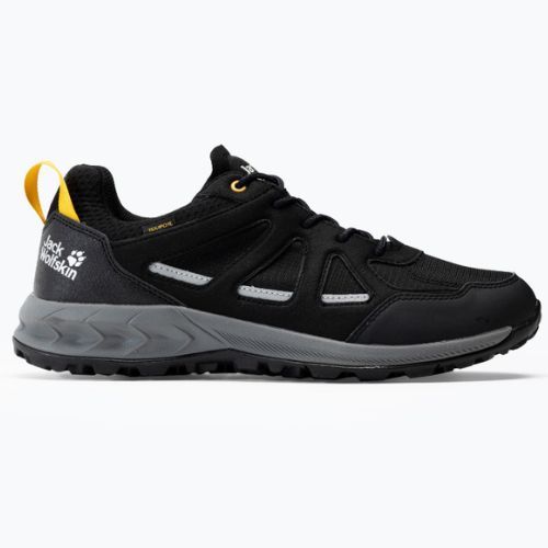 Cizme de trekking pentru bărbați Jack Wolfskin Woodland 2 Texapore Low negru 4051271_6055