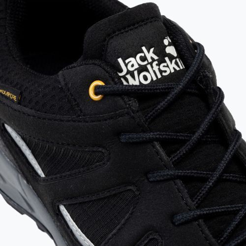 Cizme de trekking pentru bărbați Jack Wolfskin Woodland 2 Texapore Low negru 4051271_6055