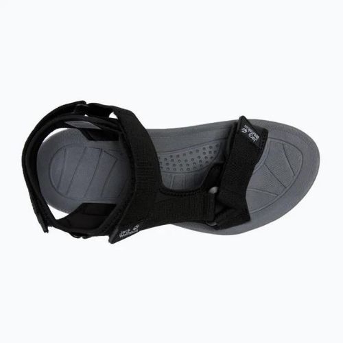Jack Wolfskin Wave Breaker sandale de drumeție pentru bărbați negru 4052011_6000