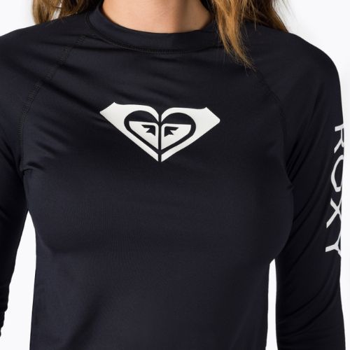 Femeile de înot cu mânecă lungă ROXY Whole Hearted 2021 anthracite