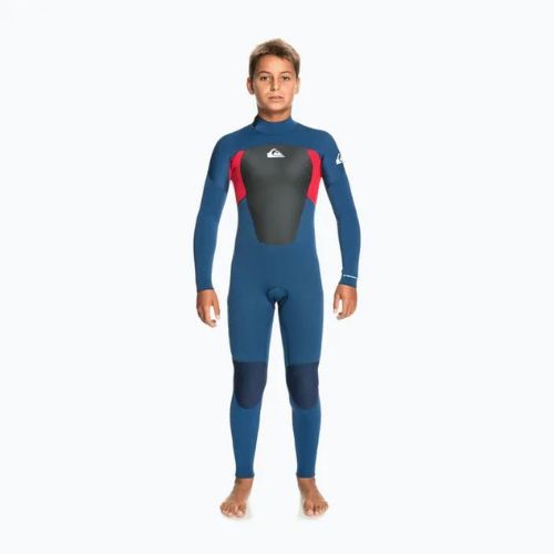 Quiksilver Prologue 4/3mm costum de neopren pentru copii albastru marin EQBW103075