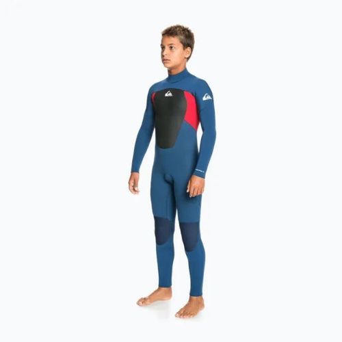 Quiksilver Prologue 4/3mm costum de neopren pentru copii albastru marin EQBW103075
