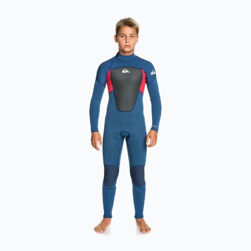 Quiksilver Fullsuit Prologue 3/2mm albastru marin pentru copii EQBW103076-XBBR Spumă de înot pentru copii