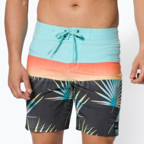 Pantaloni scurți de înot pentru bărbați Quiksilver Surfsilk Panel 18' colorat EQYBS04658-KTA6