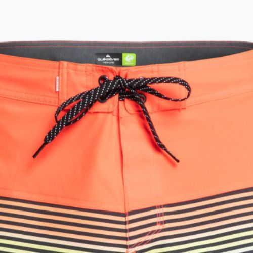 Pantaloni scurți de înot pentru bărbați Quiksilver Surfsilk Panel 18' portocaliu-albastru EQYBS04658-MKZ6