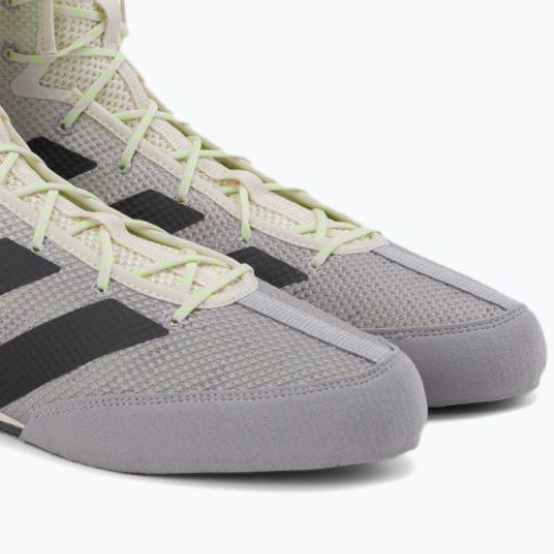 Ghete de box adidas Box Hog 3 gri FV6584