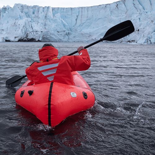 Deschideți centrul de pontoane Packraft Amundsen II roșu