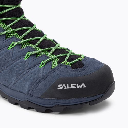 Cizme de trekking pentru bărbați Salewa Alp Mate Mid WP albastru marin 00-0000061384