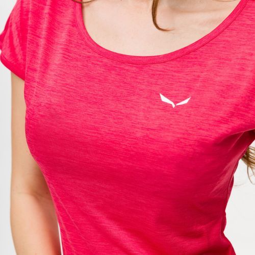 Cămașă de trekking pentru femei Salewa Puez Melange Dry pink 00-0000026538