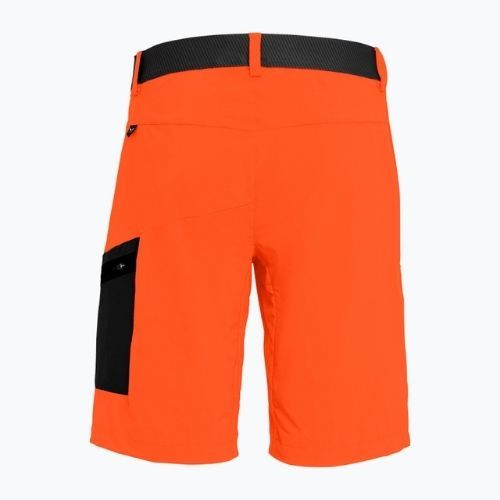 Pantaloni scurți de drumeție pentru bărbați SALEWA Pedroc Cargo 2 4151 portocaliu 26934