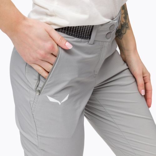 Pantaloni softshell pentru femei Salewa Pedroc 3 DST gri 00-0000026956