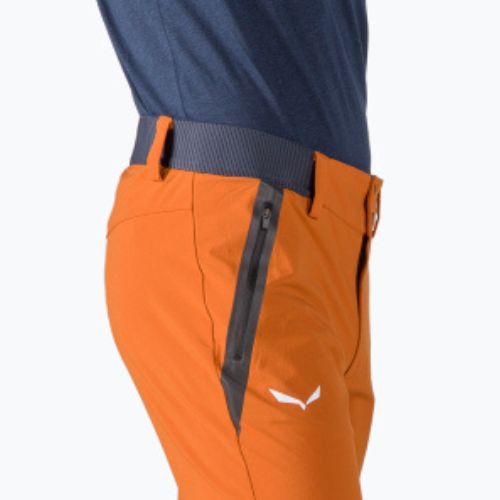 Pantaloni bărbătești softshell Salewa Pedroc DST portocaliu 00-0000026957
