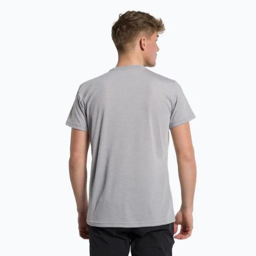 Cămașă de trekking pentru bărbați Salewa Solidlogo Dry gri 00-0000027018