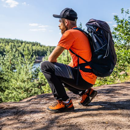 Cămașă de trekking pentru bărbați Salewa Solidlogo Dry orange 00-0000027018