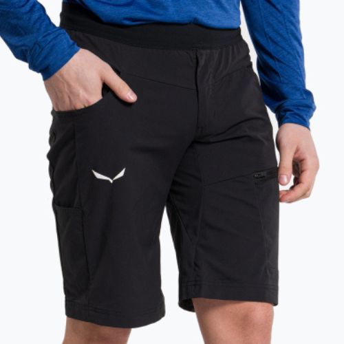 Pantaloni scurți de drumeție Salewa Agner Light pentru bărbați negru 00-0000027380