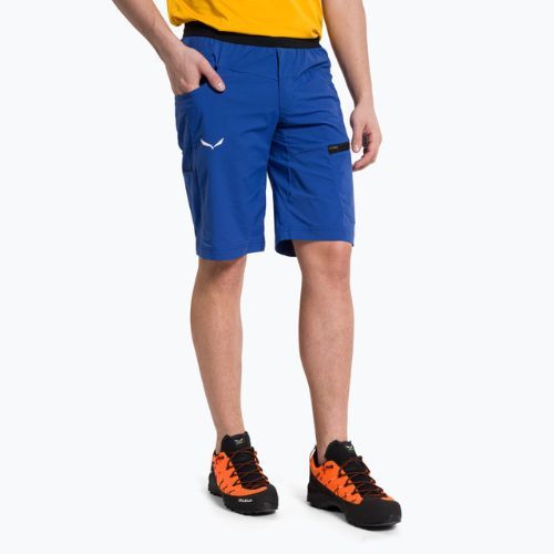 Pantaloni scurți de drumeție Salewa Agner Light pentru bărbați, albastru 00-0000027380