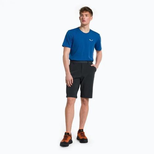 Pantaloni scurți de trekking pentru bărbați Salewa Puez 3 negru 00-0000027401