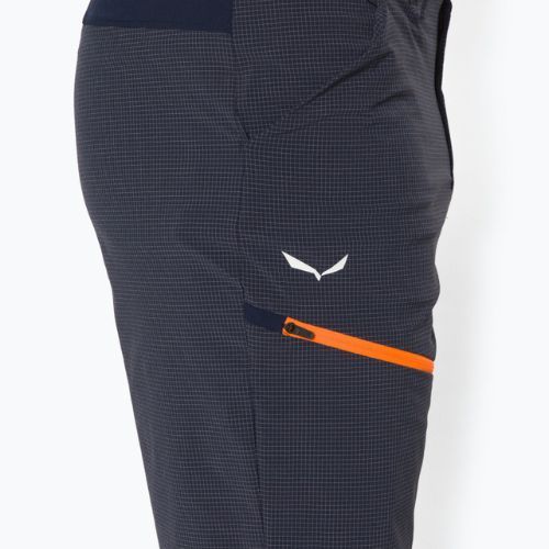 Pantaloni scurți de trekking pentru bărbați Salewa Puez albastru marin 00-0000027401