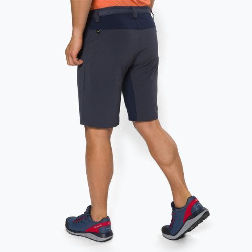 Pantaloni scurți de trekking pentru bărbați Salewa Puez albastru marin 00-0000027401