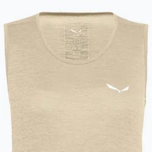 Cămașă de trekking pentru femei Salewa Puez Graphic Dry Tank bej 00-0000027482