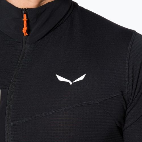 Hanorac de bărbați Salewa Pedroc fleece negru 00-0000027719
