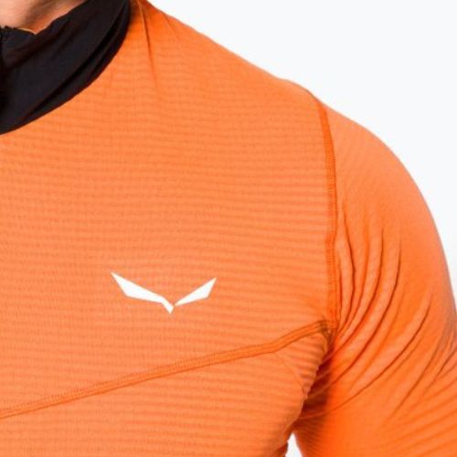 Hanorac de bărbați Salewa Pedroc fleece sweatshirt portocaliu 00-0000027719