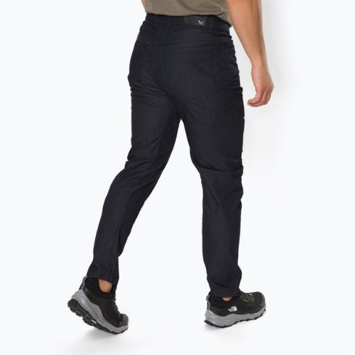 Pantaloni de alpinism pentru bărbați Salewa Agner Denim 2 negru 00-0000027876