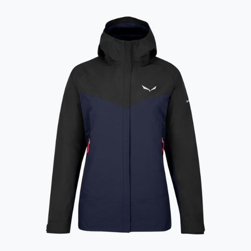 Salewa Moiazza GTX-Pac jachetă de ploaie pentru femei navy-negru 00-0000027911
