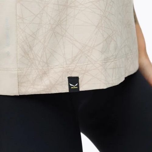Salewa Lavaredo Hemp Print cămașă de trekking pentru femei bej 00-0000028023