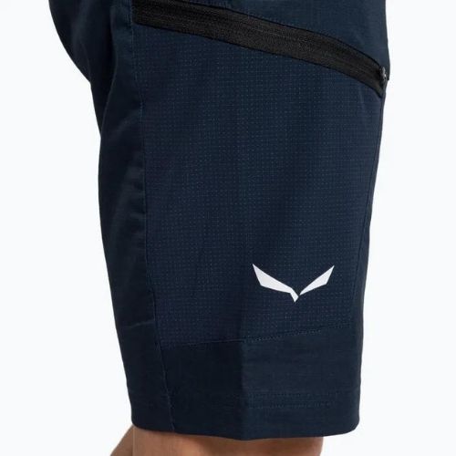 Pantaloni scurți de drumeție pentru bărbați Salewa Lavaredo Hemp Hemp albastru marin 00-0000028033