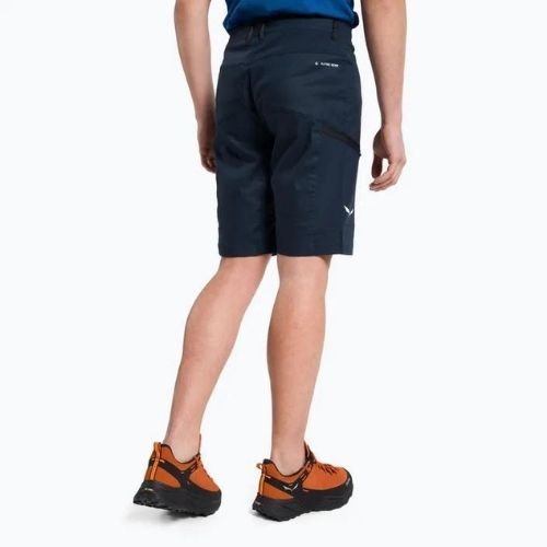 Pantaloni scurți de drumeție pentru bărbați Salewa Lavaredo Hemp Hemp albastru marin 00-0000028033