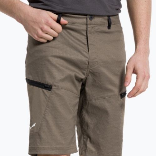 Pantaloni scurți de drumeție pentru bărbați Salewa Lavaredo Hemp Hemp maro 00-0000028033