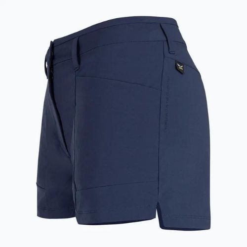 Pantaloni scurți de drumeție pentru femei Salewa Puez DST Cargo albastru marin 00-0000028315